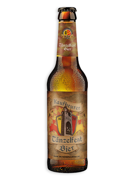 0,33l Flasche Tänzelfestbier von der Aktienbrauerei Kaufbeuren